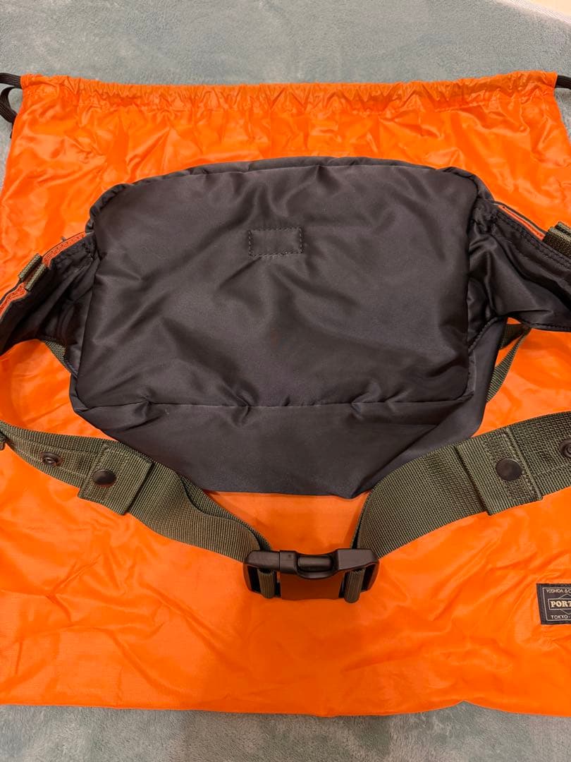 PORTER EXCHANGE ウエストバッグ/PXタンカー ブラック