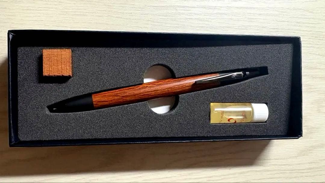 野原工芸 シャーペン シーオーク 木軸