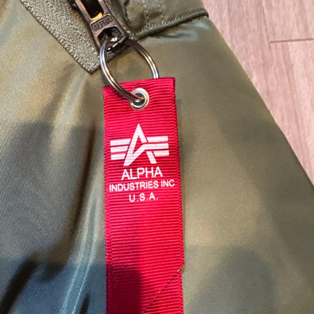 ALPHA INDUSTRIES MA-1 フライトジャケット オリーブ