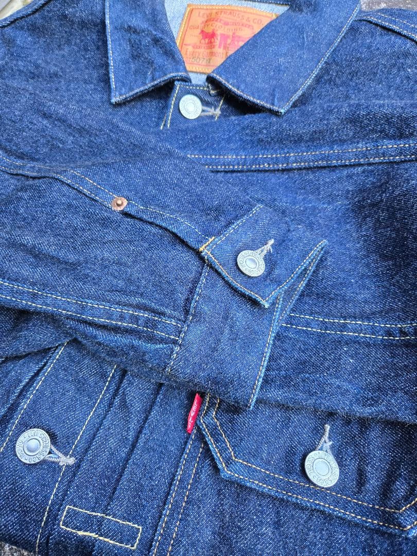 【幻の片面タブ】日本製 LVC 507XX セカンド Big E 濃紺 42