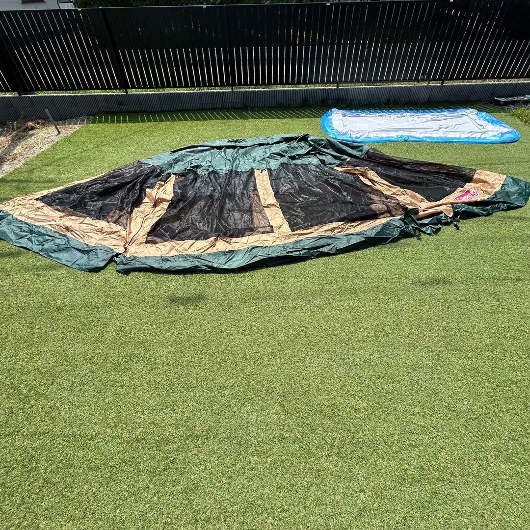 スクエアスクリーン 340付属品完備 Coleman