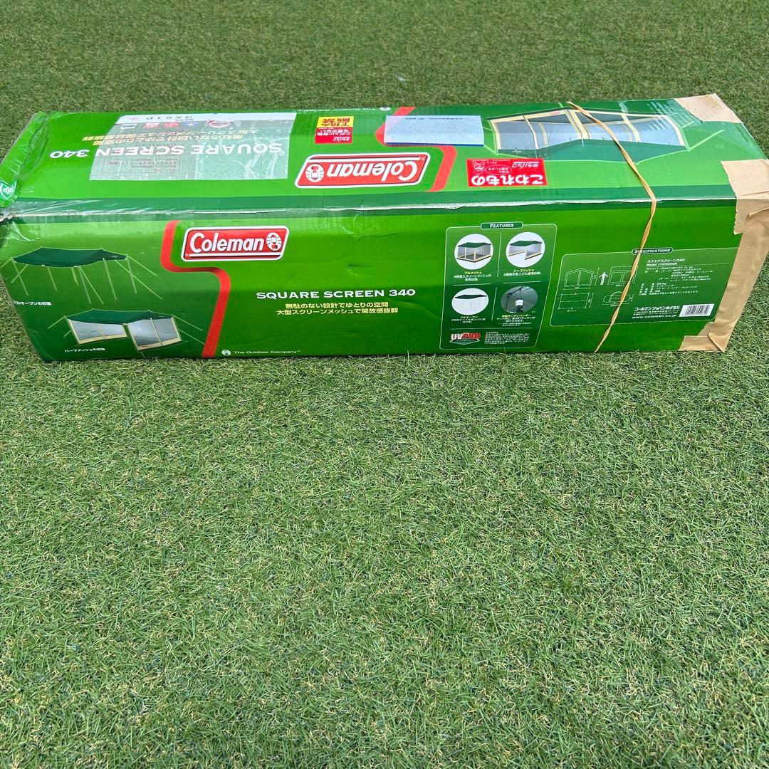 スクエアスクリーン 340付属品完備 Coleman