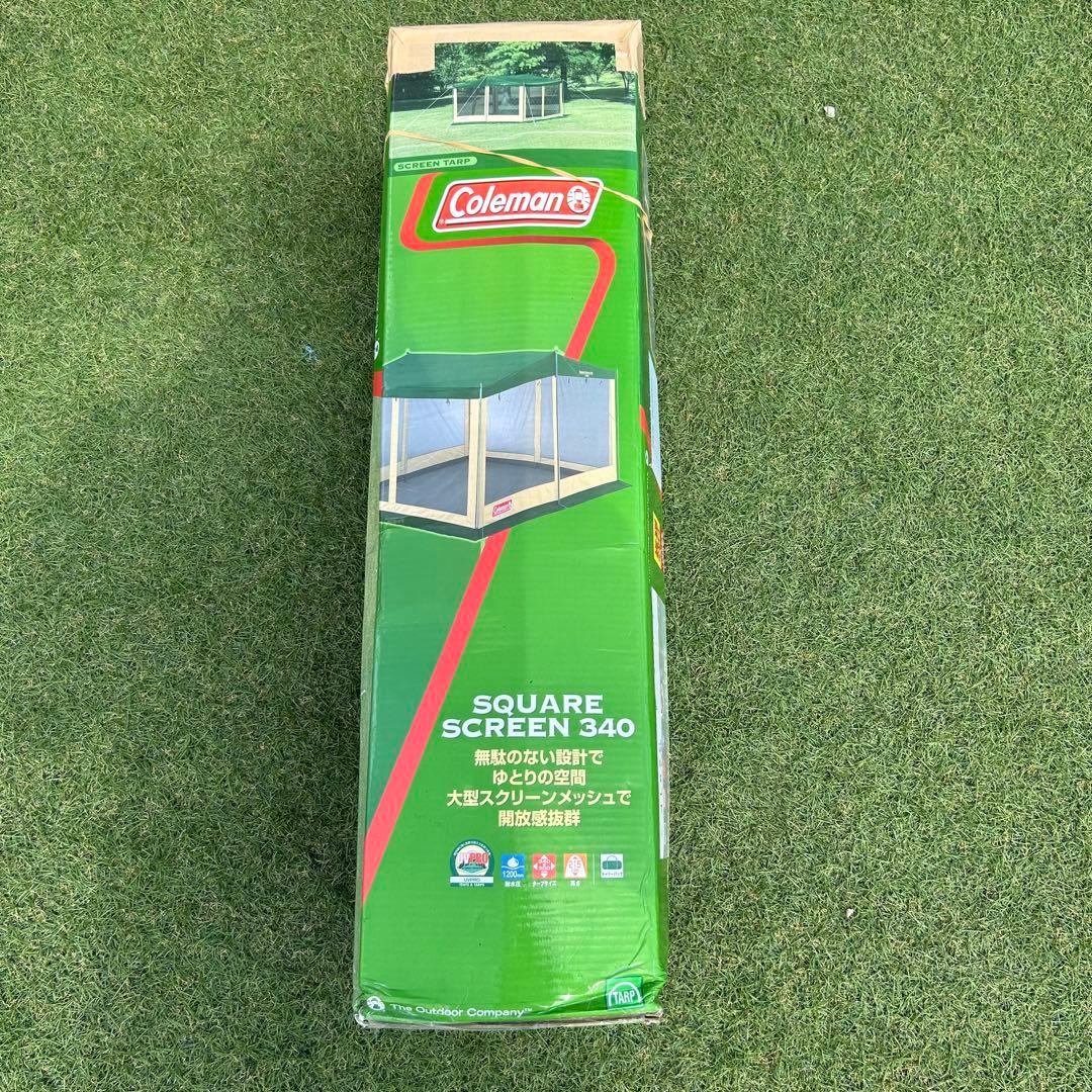 スクエアスクリーン 340付属品完備 Coleman