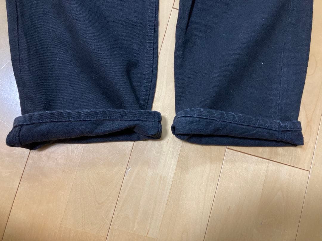 Levi’s 501 ブラック炭黒フェードUSA製 W38 ボタン520