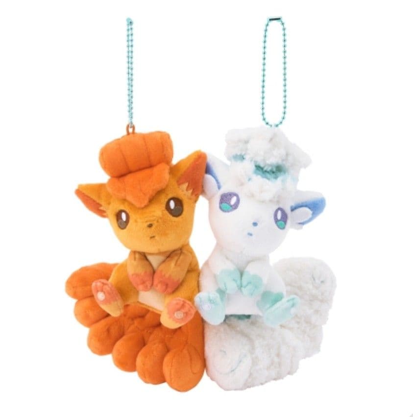 ポケモンセンター 磁石でくっつくペアマスコット ゾロア ロコン ヌオー