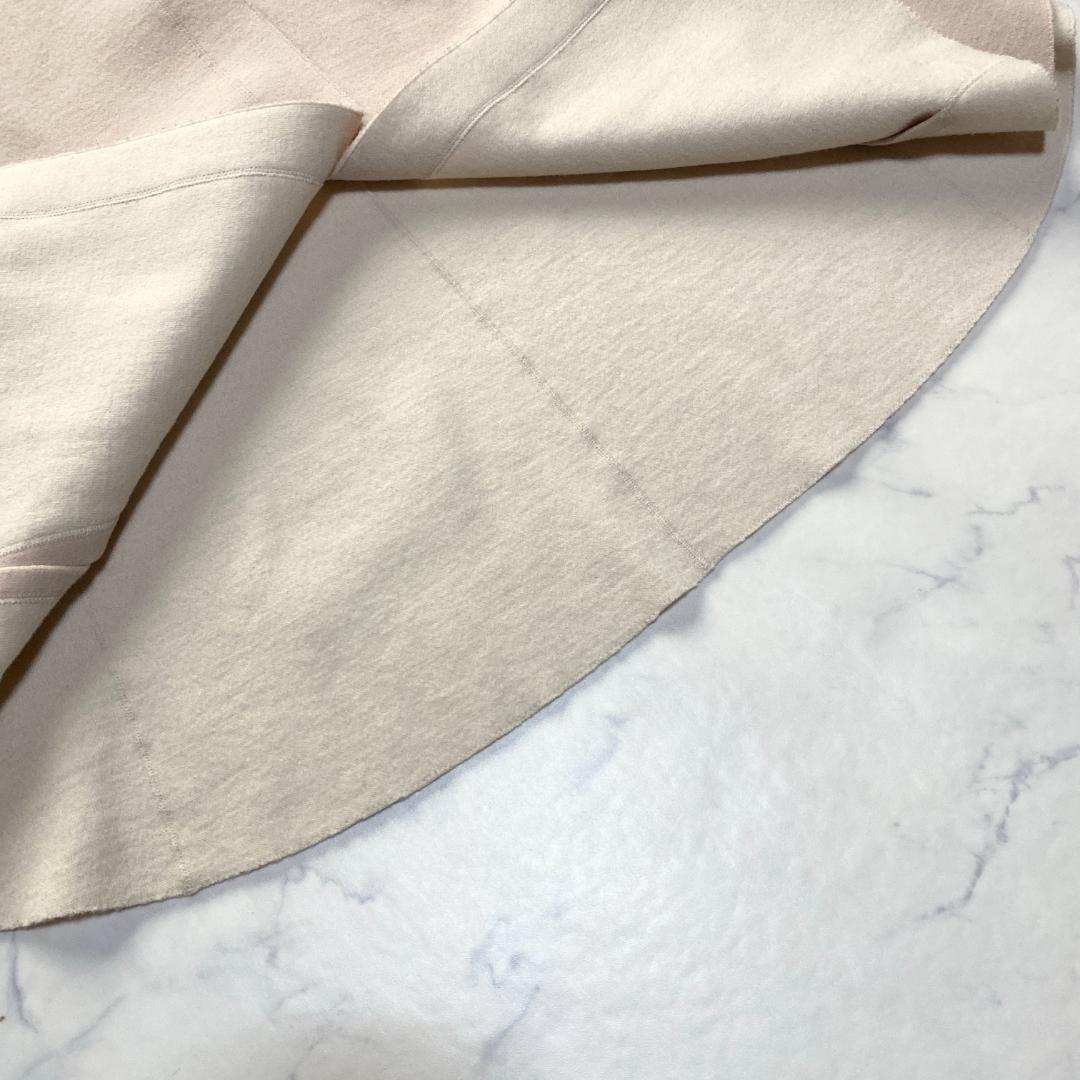 美品✨Rene ポンチョ ダブルフェイス ノーカラー ピンク