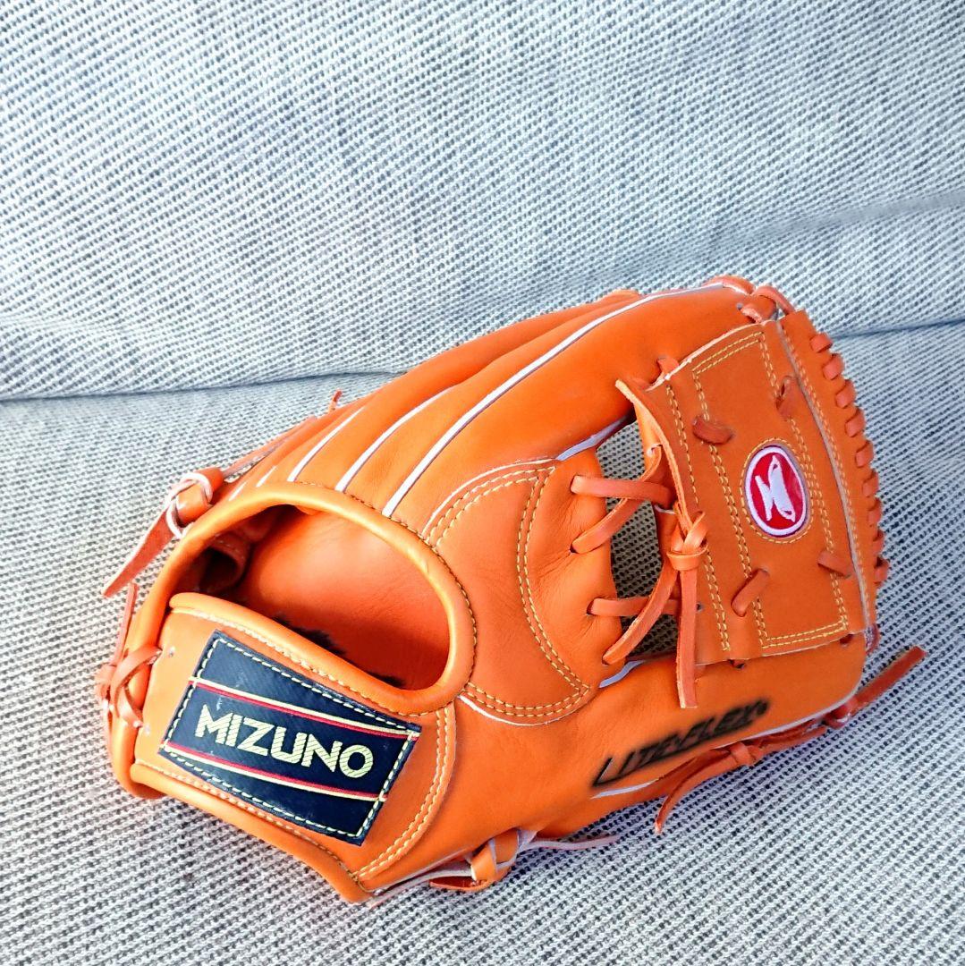 赤カップ 完全限定 ミズノ 復刻軟式グラブ セカンド用 激レア