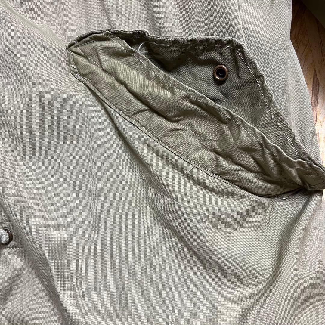 ブリーチ加工 U.S.ARMY M65 フィッシュテールパーカ 米軍実物