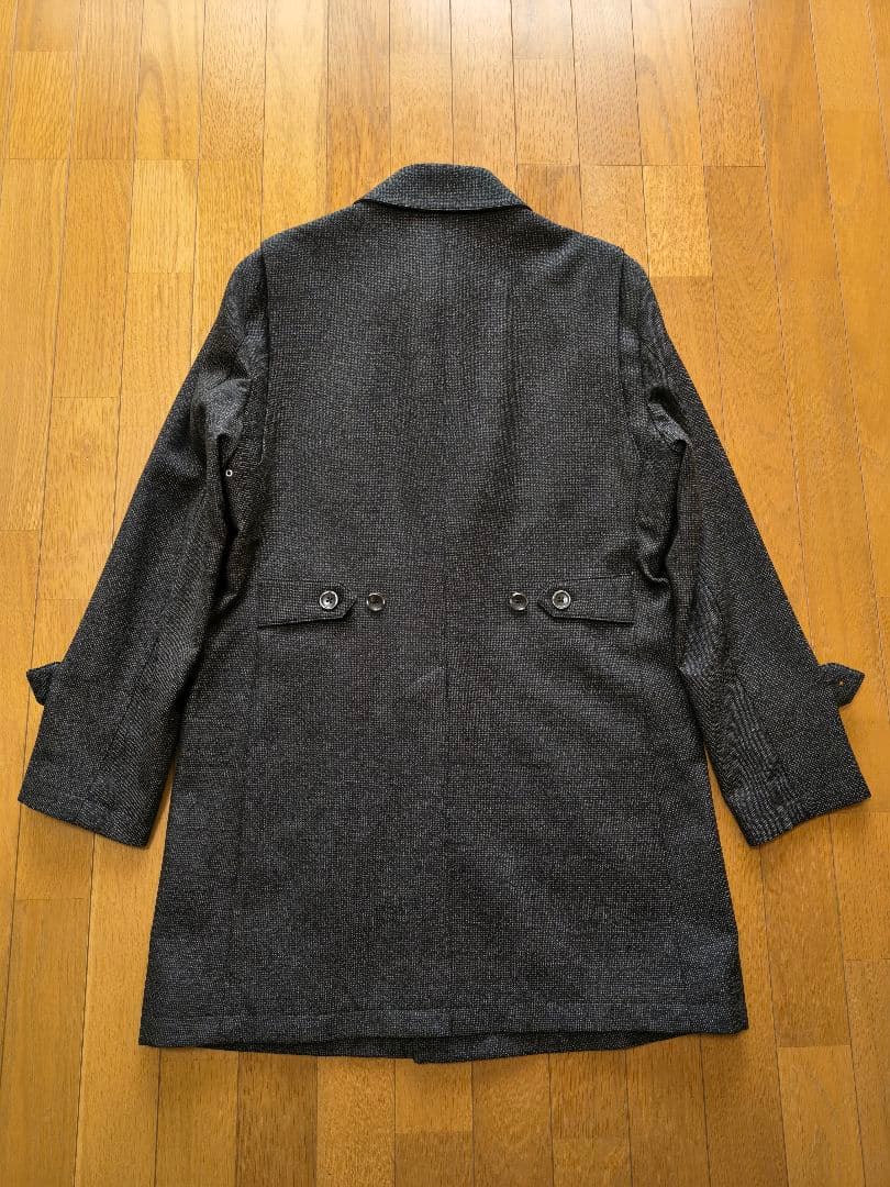 ASAMI　極美品！HILTON ステンカラーコート L ブラック系