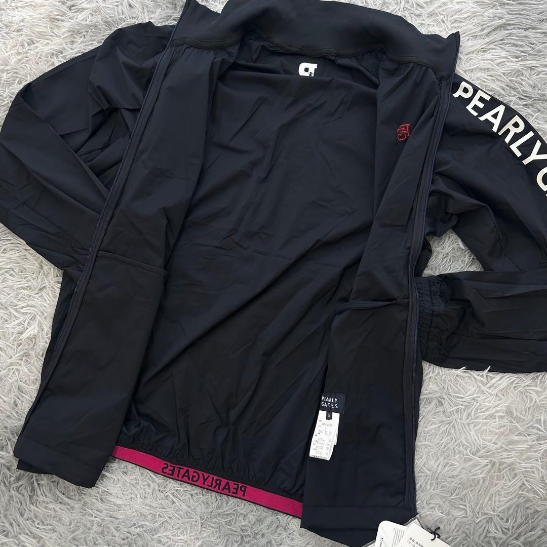 新品　パーリーゲイツ　スニード　ナイロンジャケット　ニコちゃん　チェック柄　5