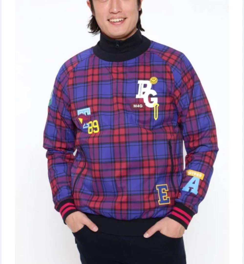 新品　パーリーゲイツ　スニード　ナイロンジャケット　ニコちゃん　チェック柄　5