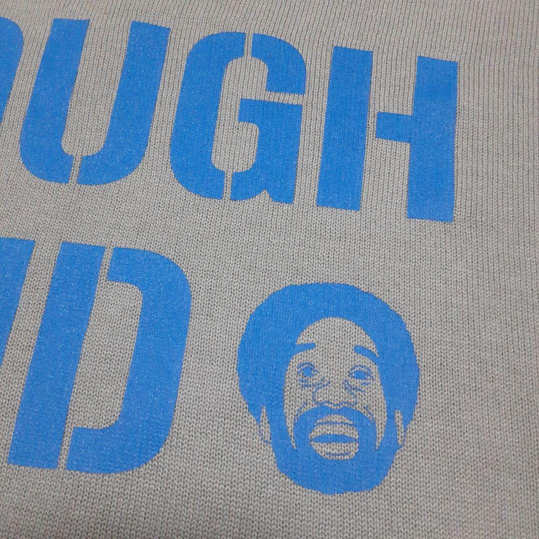 rough and swell ラフアンドスウェル 両面ロゴ ニットセーター