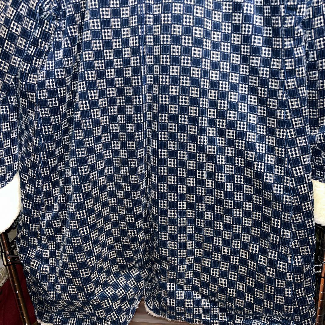 ジェラード ルーニーコート ボアコート コーディユロイコート L インディゴ