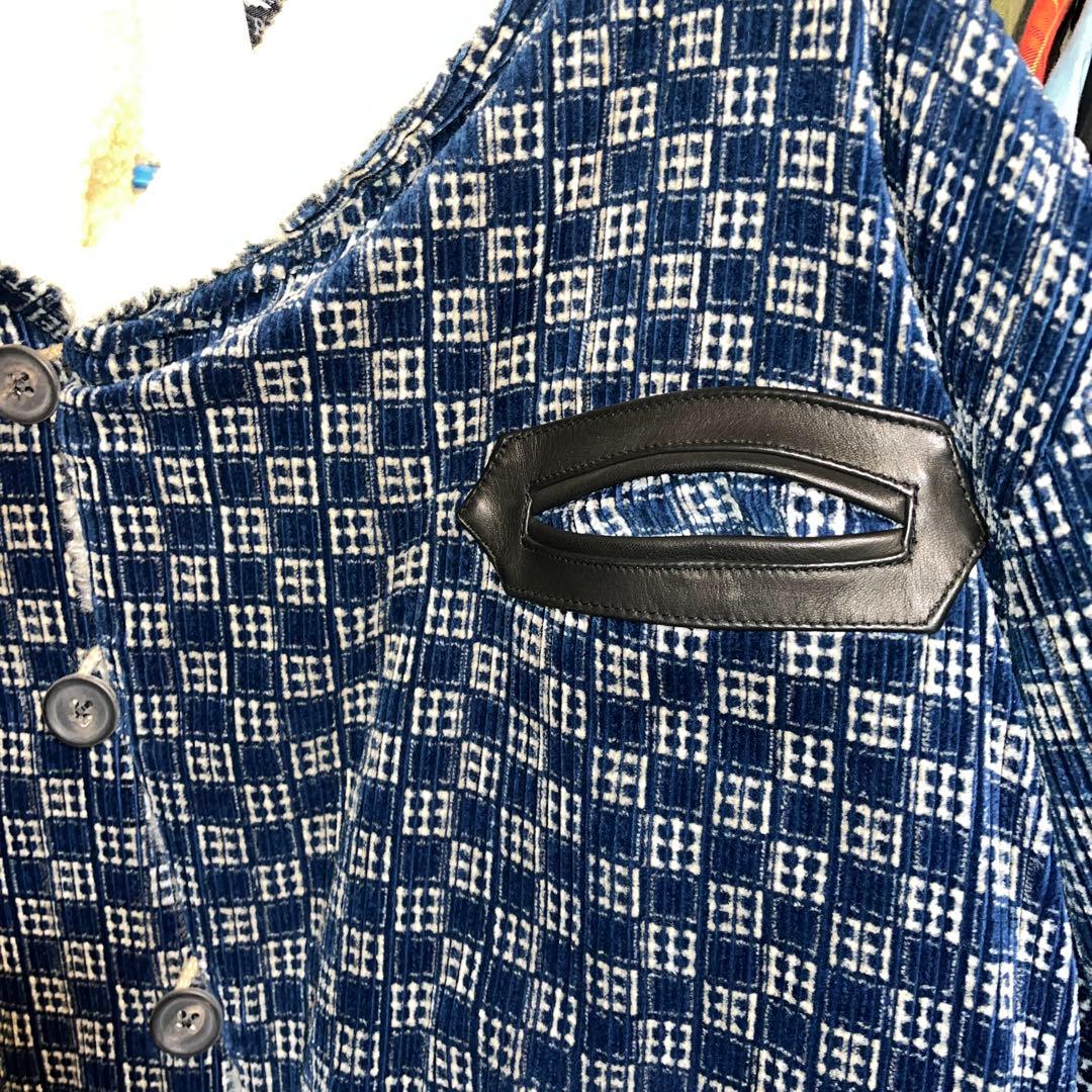 ジェラード ルーニーコート ボアコート コーディユロイコート L インディゴ