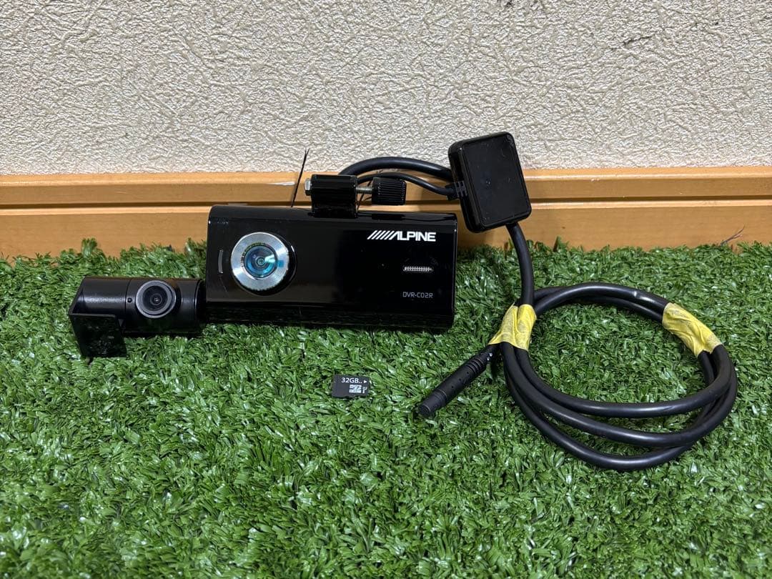 アルパイン ALPINE DVR-C02R ドライブレコーダー 32GB SD