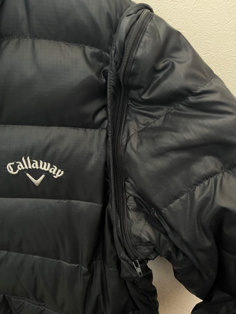 Callaway 2WAY ダウンジャケット ブラック