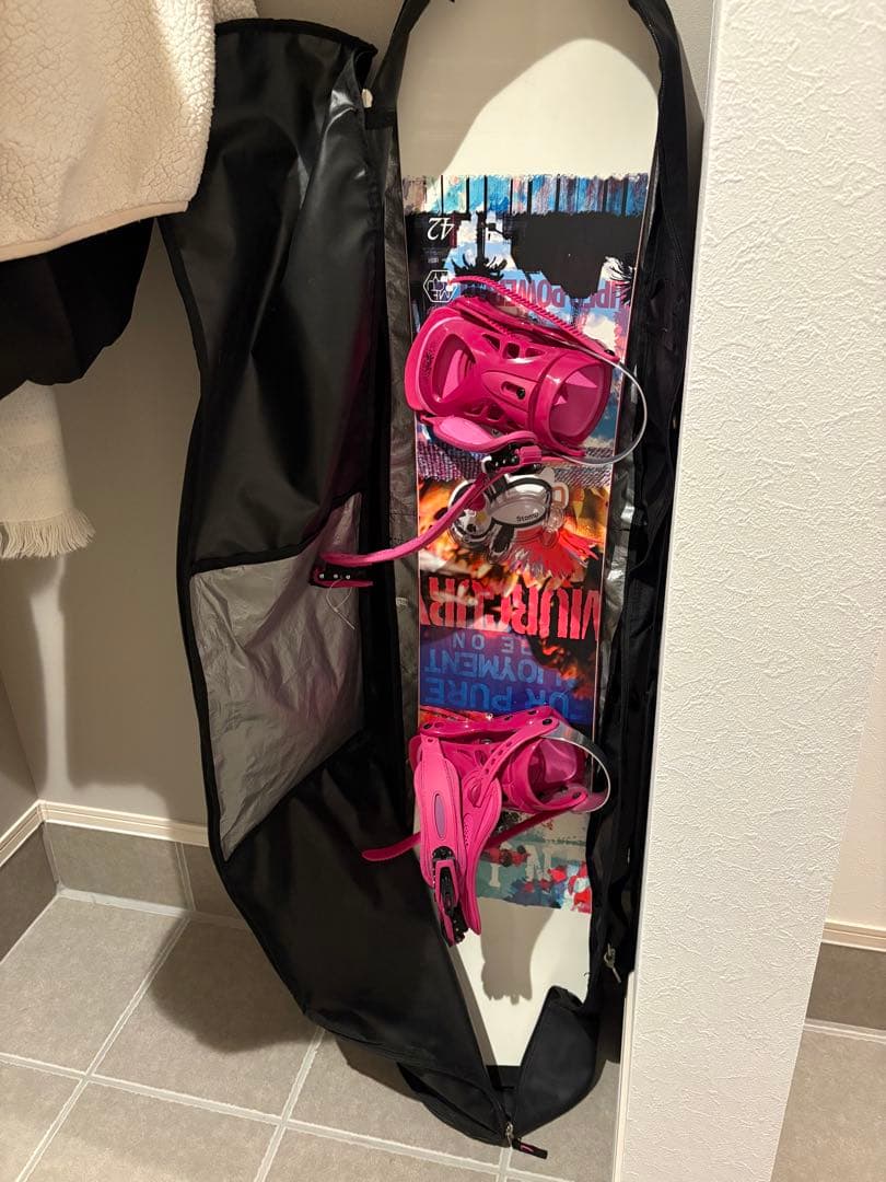 VOICE スノーボードバッグ スノーボード板 バインディング3点set