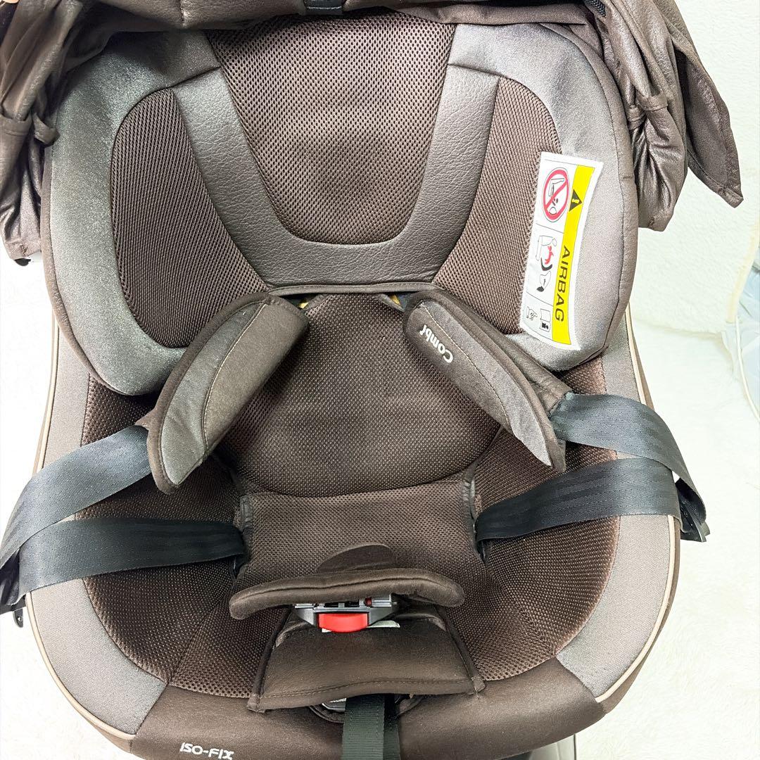 Combiクルムーヴスマート ISOFIX エッグショック 360°回転 新生児