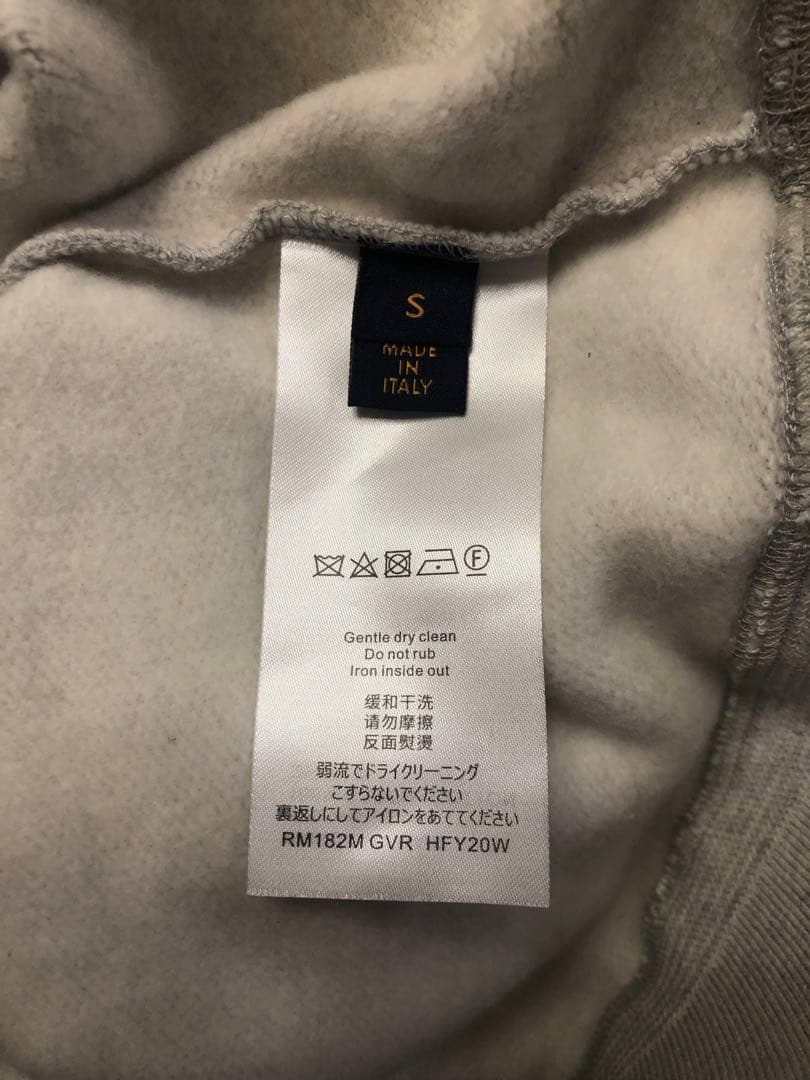 希少 ルイヴィトン 本物 アップサイドダウン ロゴ クルーネック