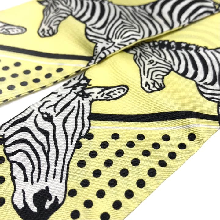 未使用 エルメス ツイリー シマウマ アニマル柄 21D28-172 - メルカリ