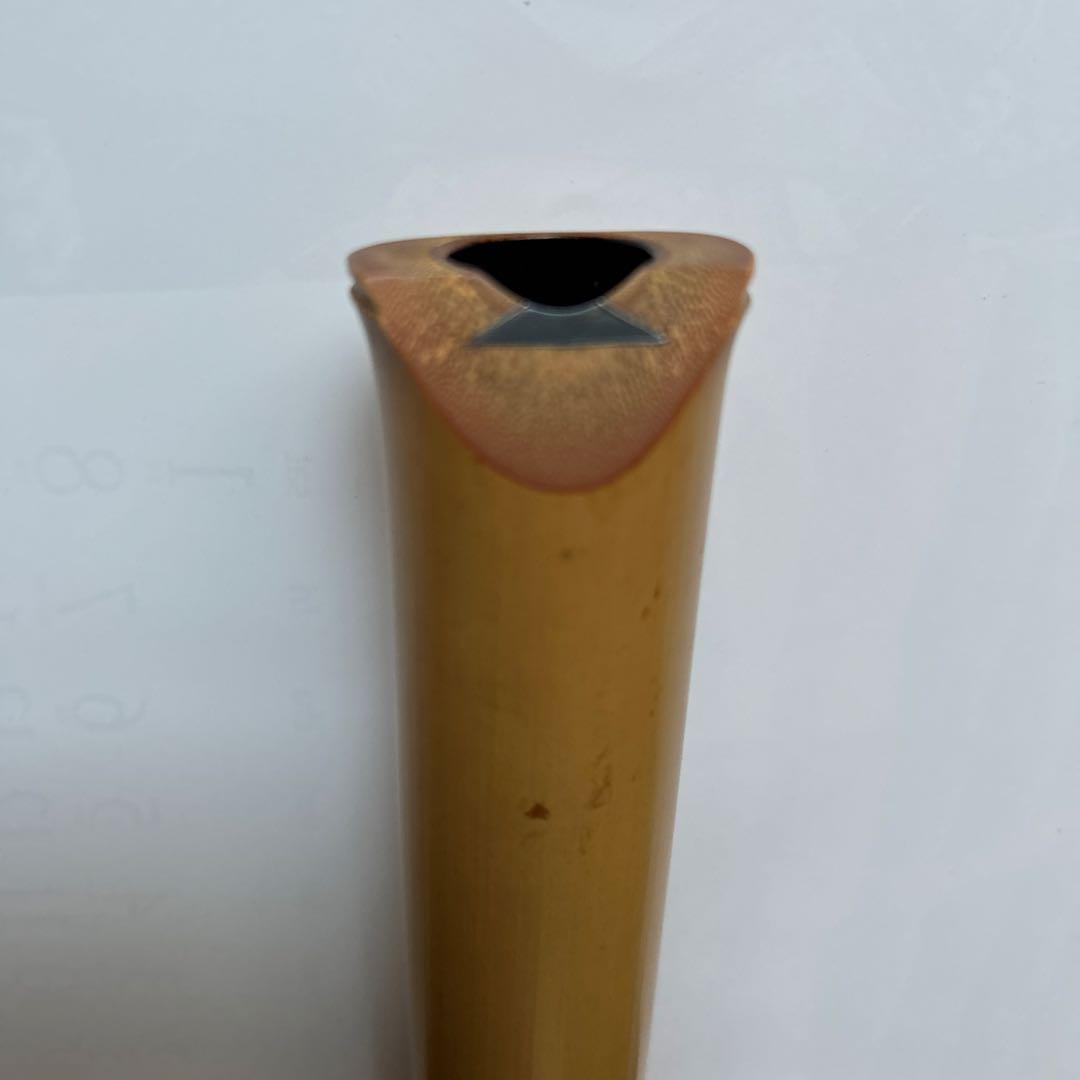 尺八 竹製 専用カバー付き　長さ約54、7cm