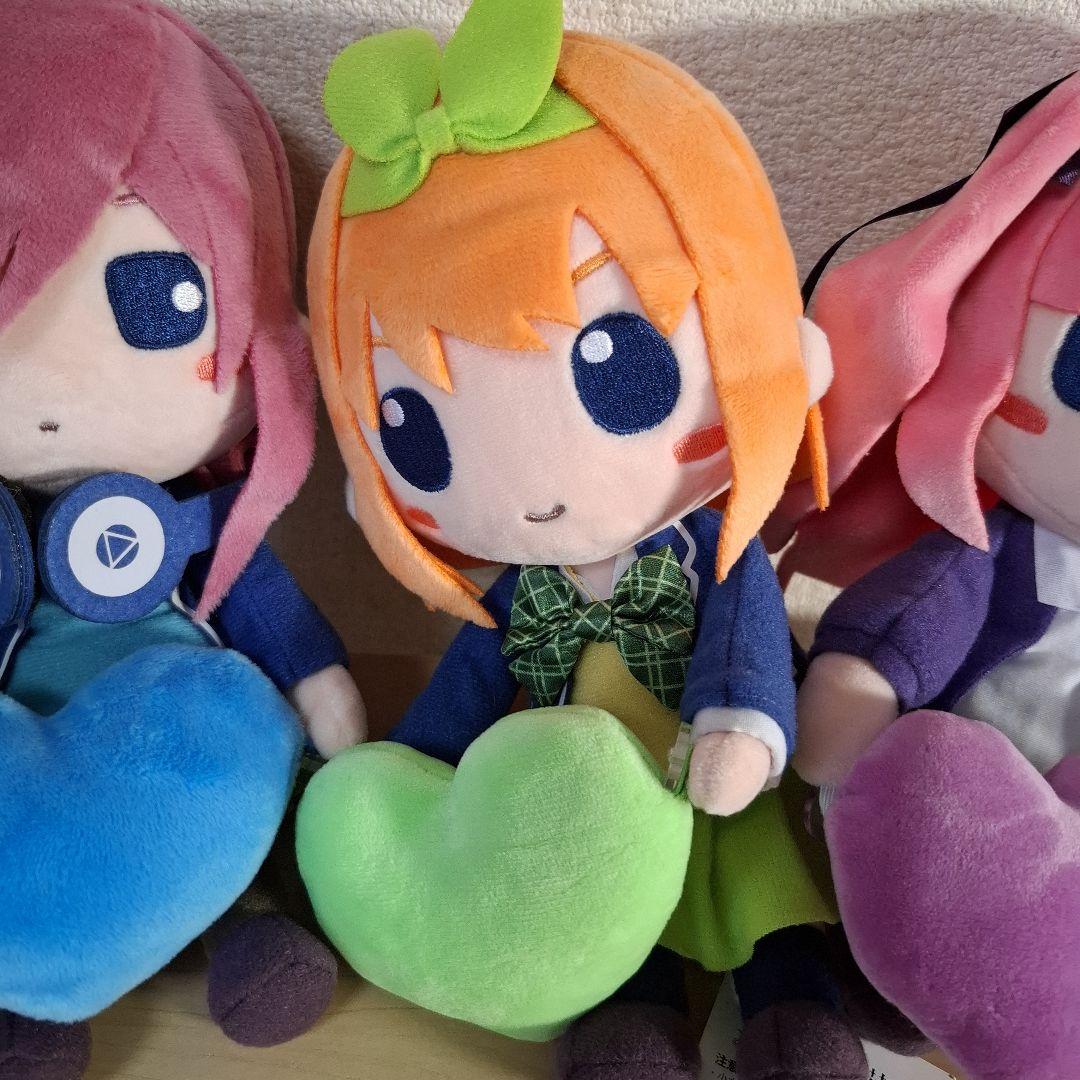 五等分の花嫁　はぐっと　!　ぬいぐるみ　カーテン　タッセル　セット