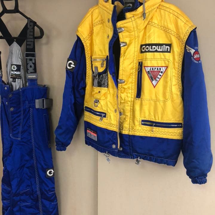 ☆値下☆スノボウェア スキーウェア 2点セット 90's Goldwin