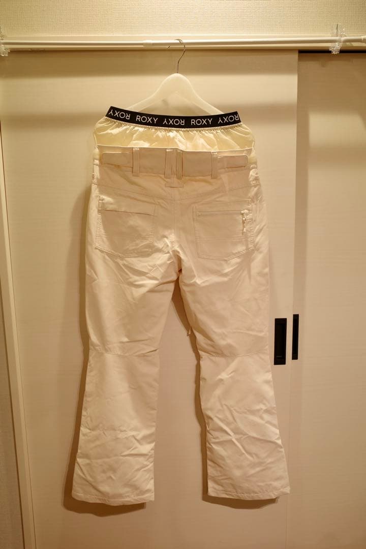 スノボウェア　ROXY ホワイト 　Mサイズ