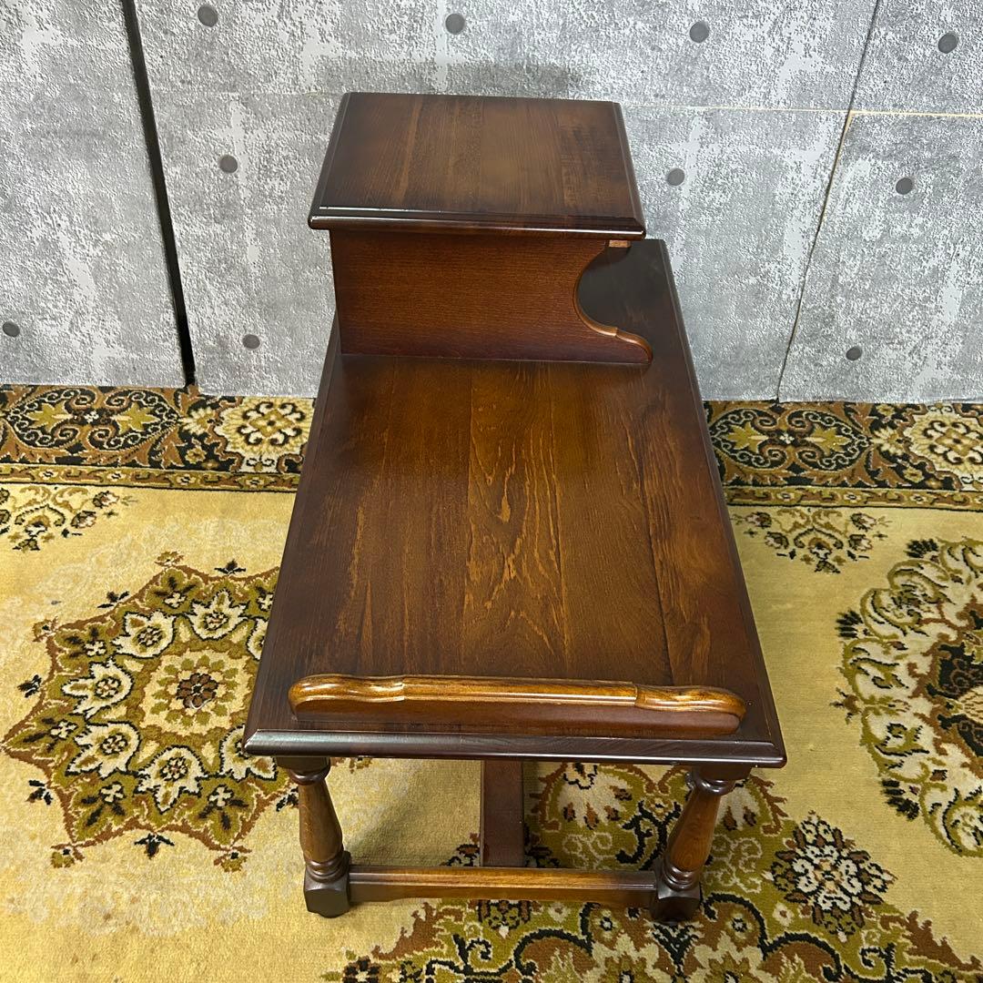 ꧁カリモク家具 karimoku꧂オールドカリモク テレフォンスタンド 電話台