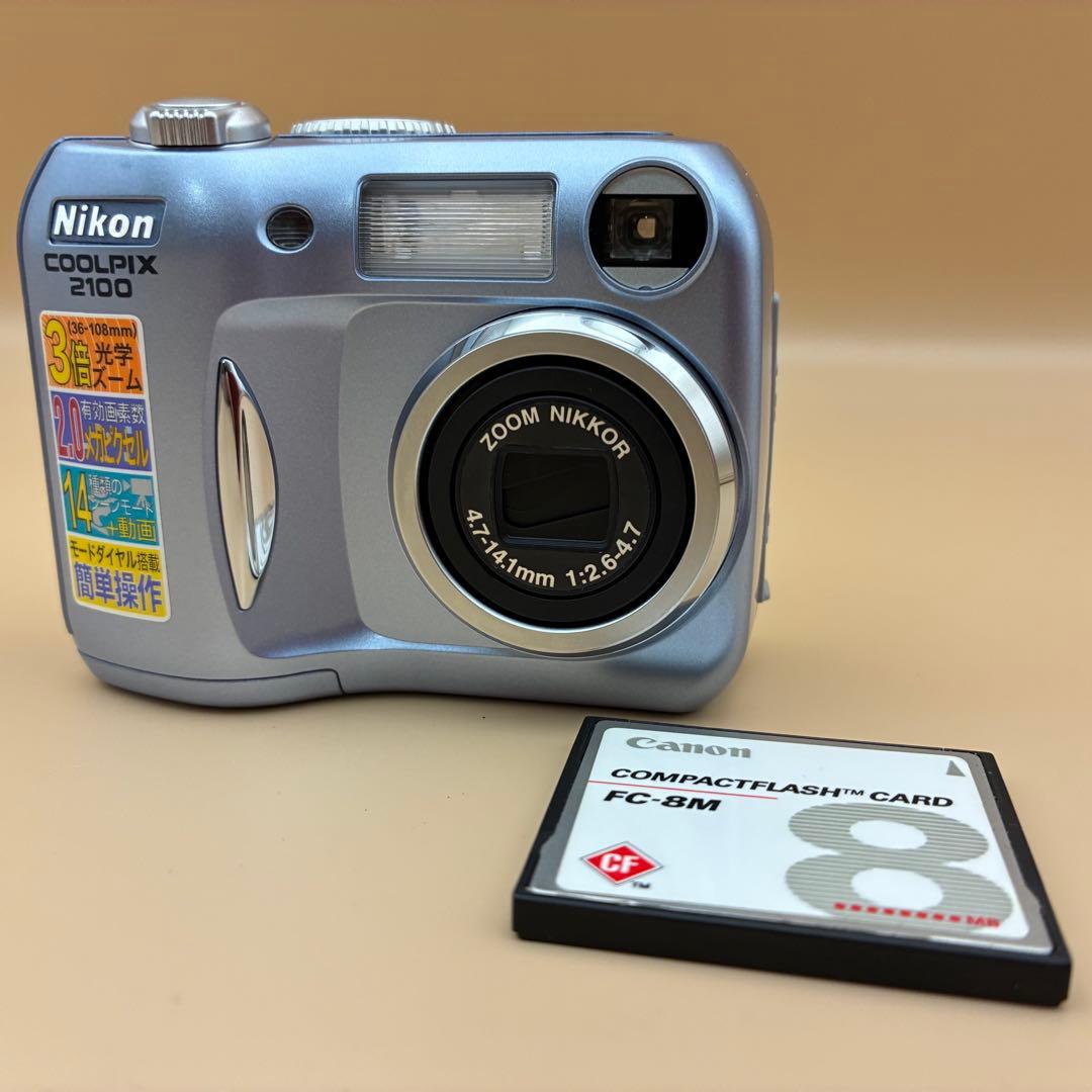希少・美品★ Nikon COOLPIX 2100 単3電池 Y2Kレトロ