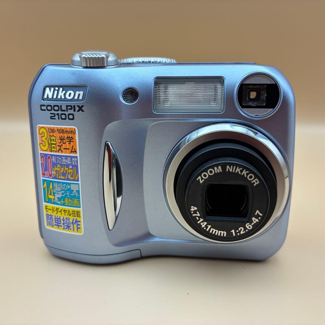 希少・美品★ Nikon COOLPIX 2100 単3電池 Y2Kレトロ