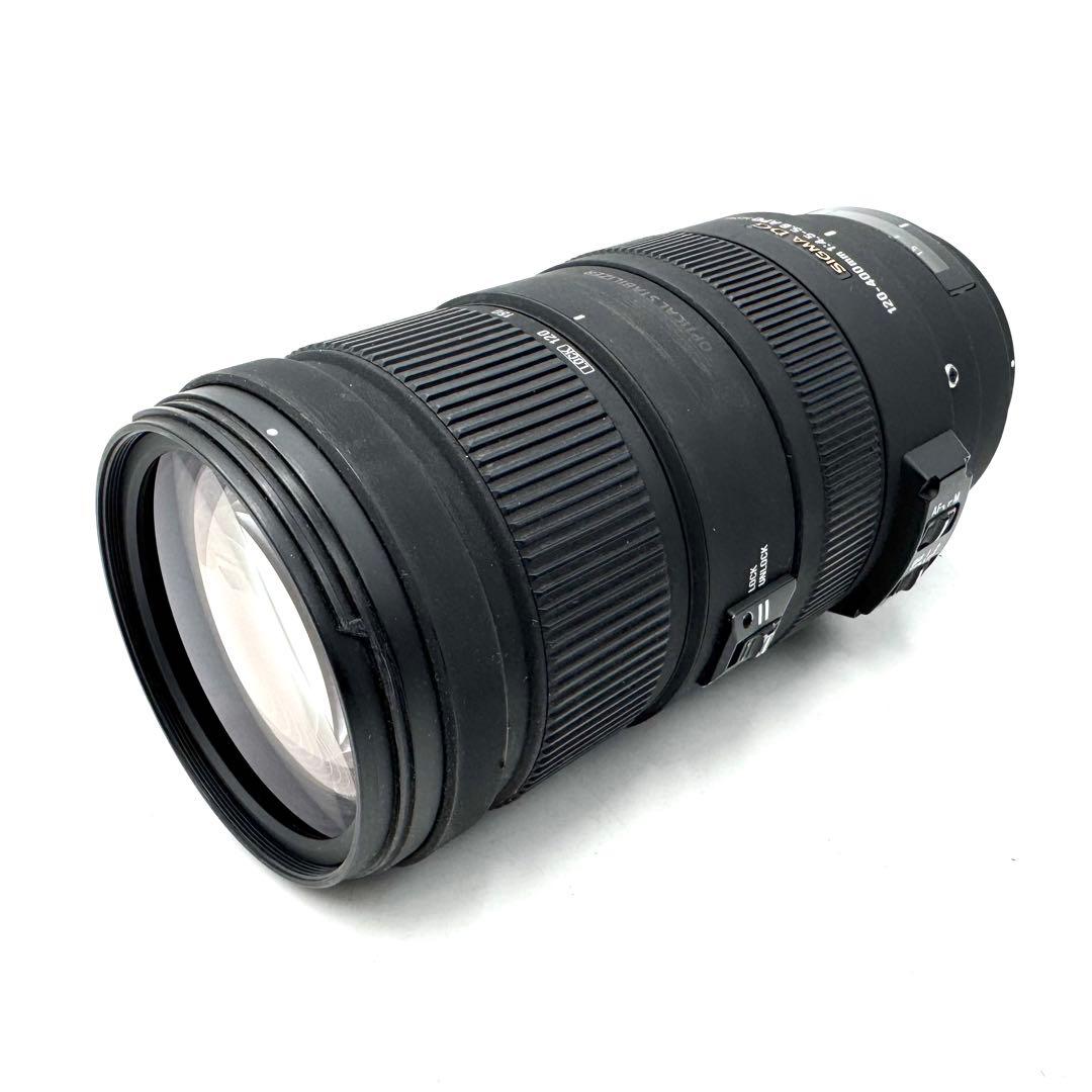 ❁大迫力！超望遠❁SIGMA 120-400mm DG OS HSM キャノン用