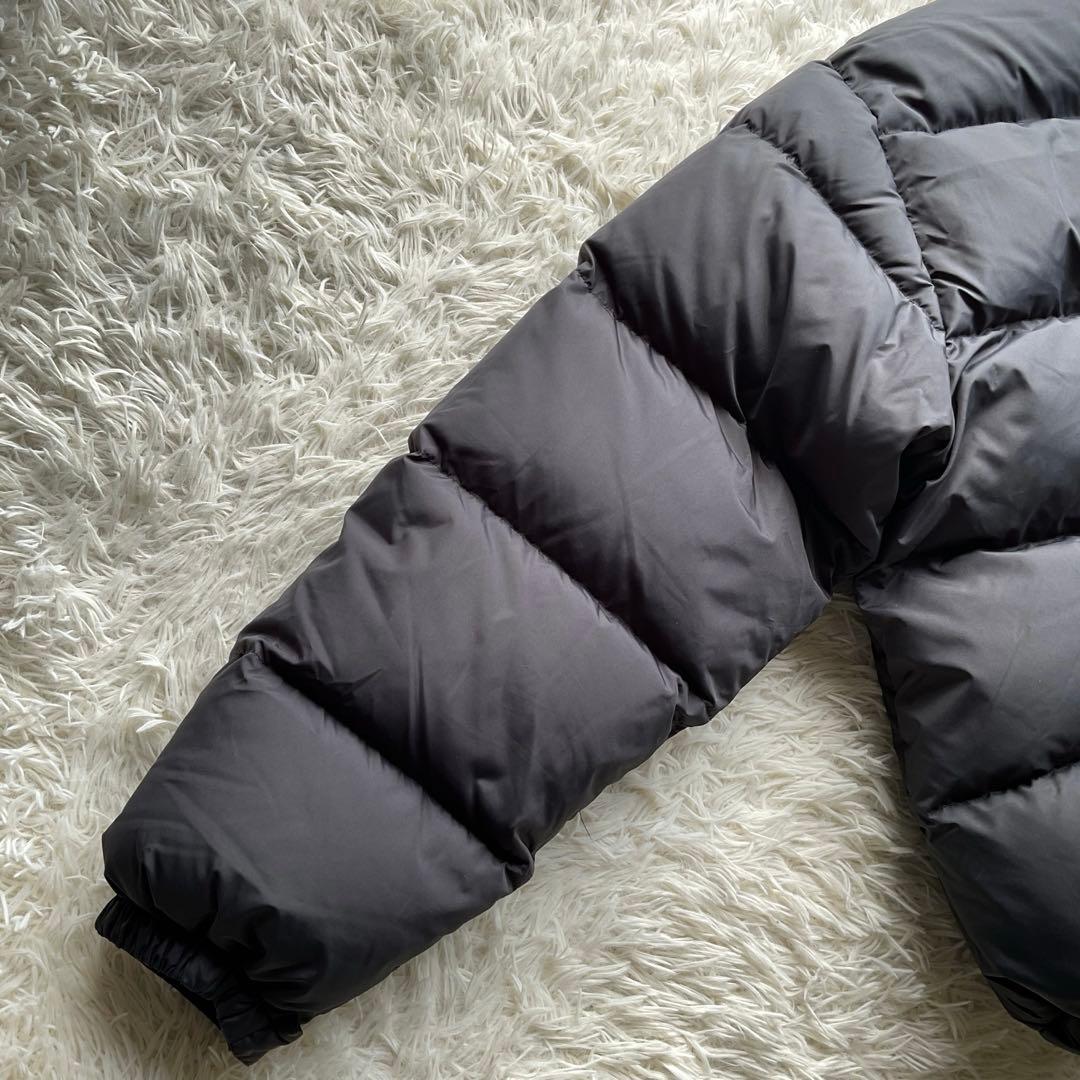 未使用級✨エクストララージ　ダウンジャケット　中綿　L ボックスロゴ　ブラック