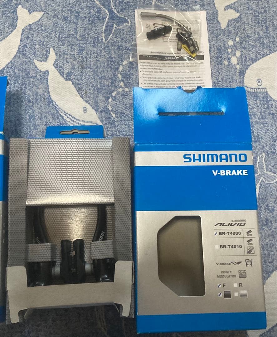 SHIMANO Claris シフトレバー ALIVIO vブレーキ 3点
