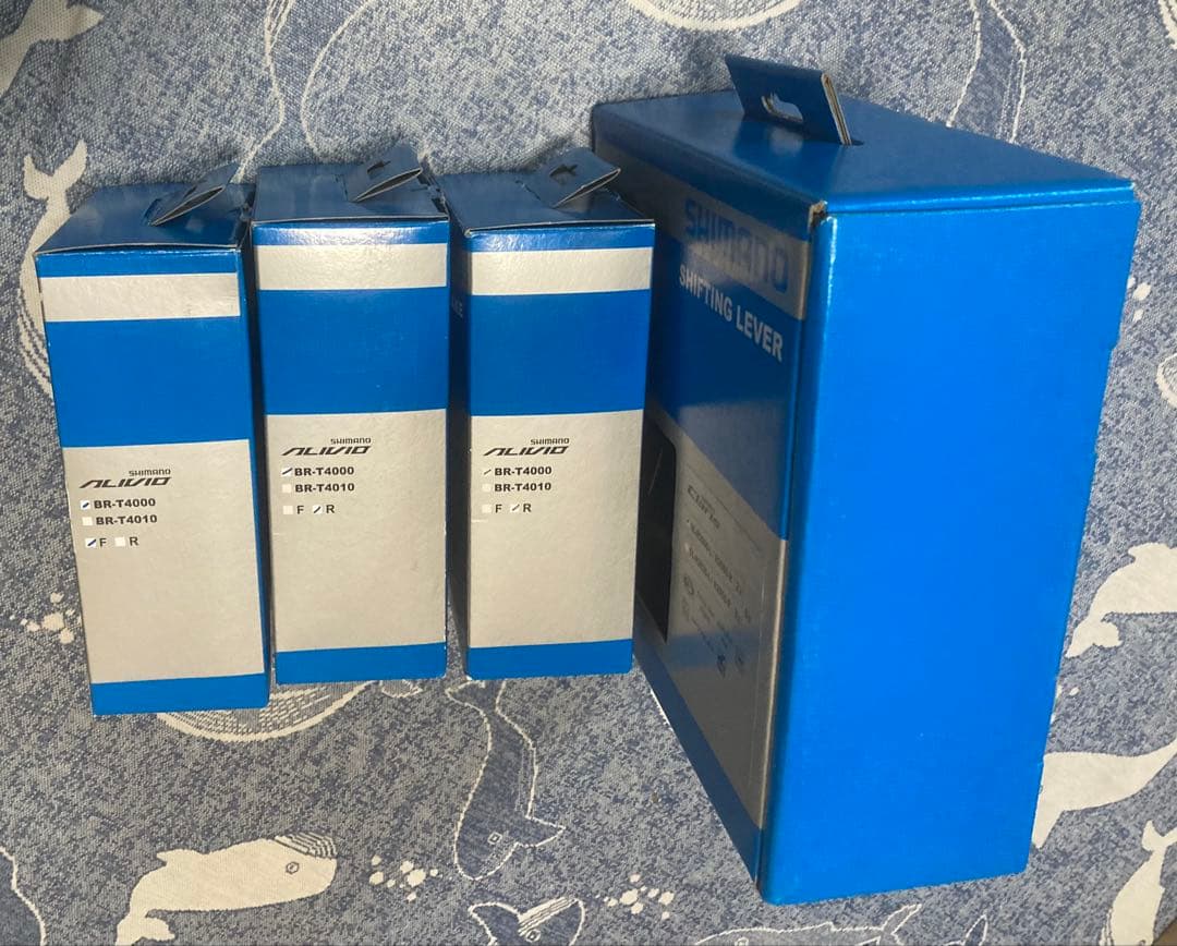 SHIMANO Claris シフトレバー ALIVIO vブレーキ 3点