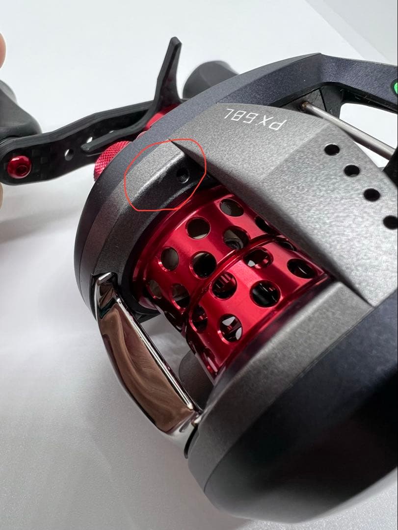 KTF☆ピクシー☆スーパーフィネス☆左ハンドル☆レッド☆PX68L☆ダイワ☆