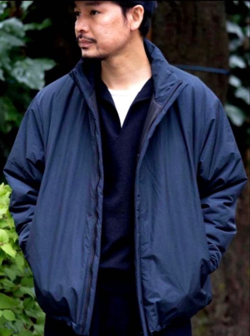 キャプテンサンシャイン パディング ブルゾン 別注 ネイビー 38 - メルカリ