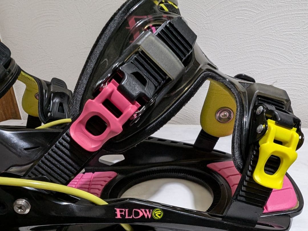 Flowビンディング13-14リアエントリーHaylo Black Neon　М