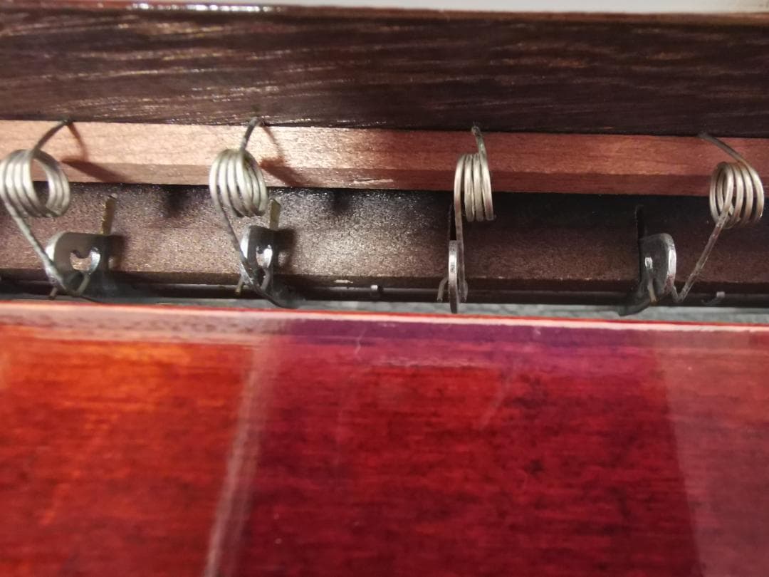 大正琴 琴伝流 テナー かえで ハードケース＋手作りケースカバー＋テナー楽譜付