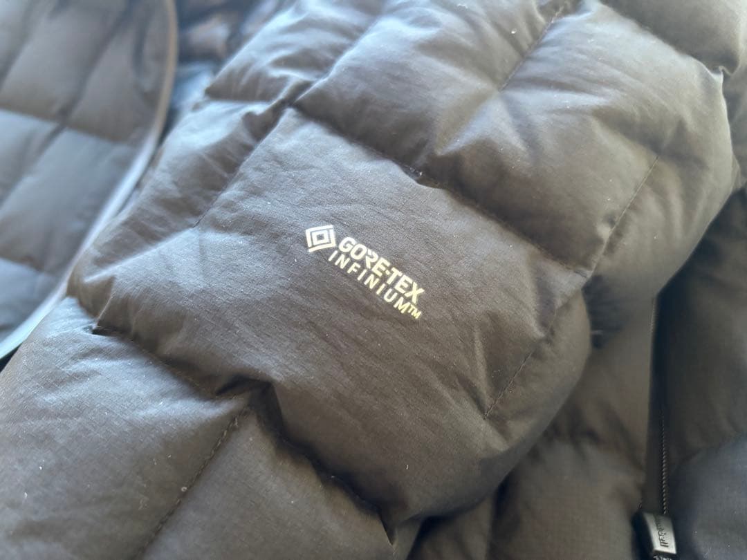 【廃盤レア】モンベル イグニスダウンパーカ L 黒 EX1000 ゴアテックス