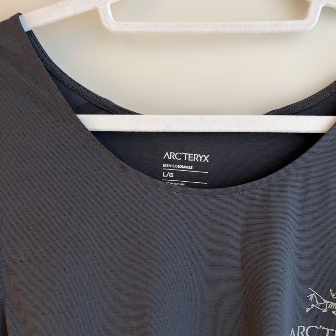ARC'TERYX MOTUS TANK M モータス タンクトップ ブラック