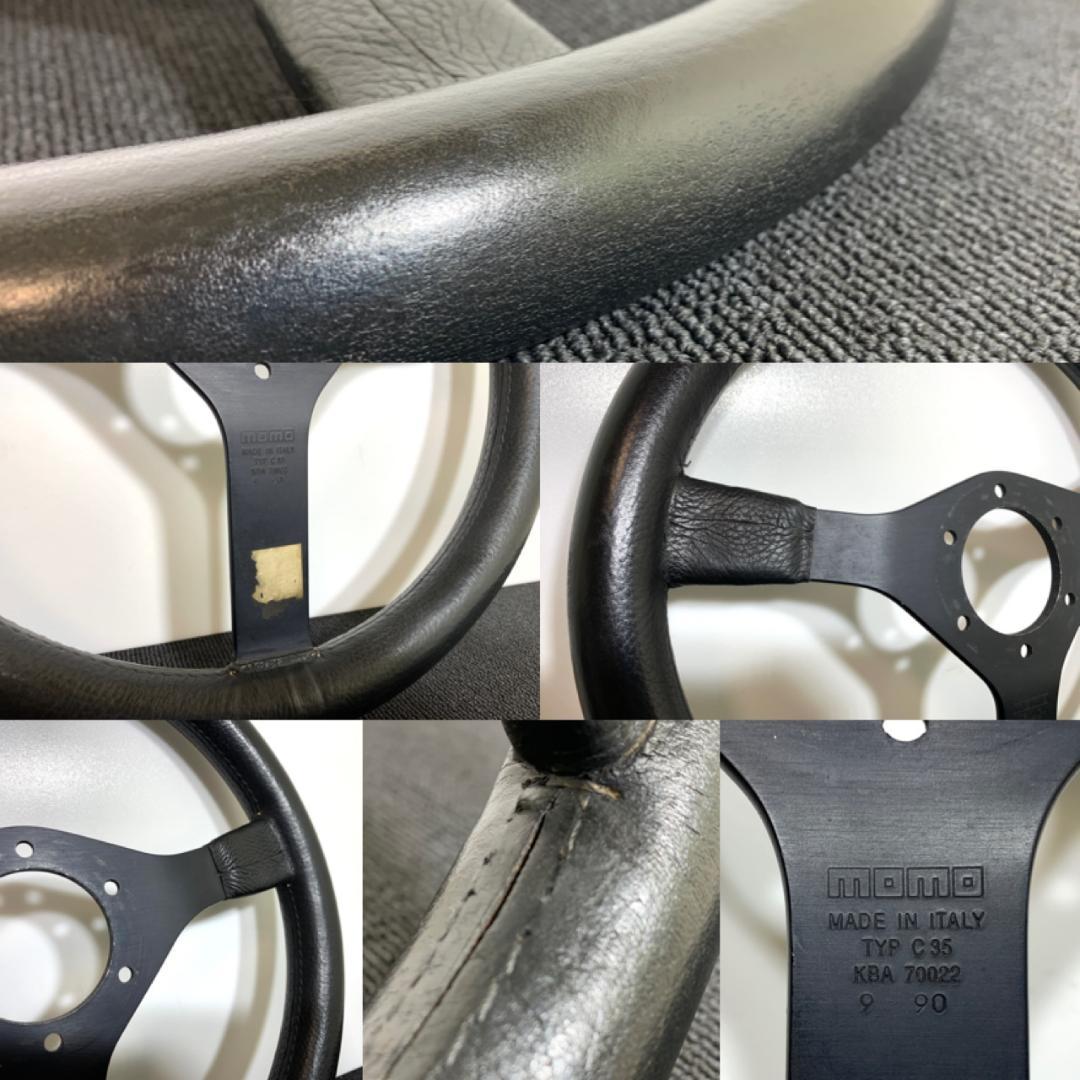 モモ キャバリーノ ステアリング 34.5Φ 当時物 90年製 希少 フェラーリ