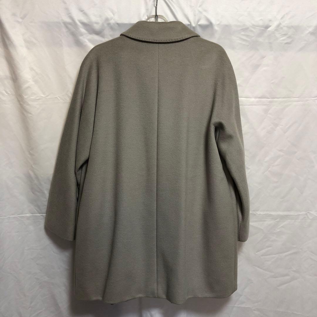 【美品】Max Mara　コート　レディース　カシミアアンゴラ混　4311