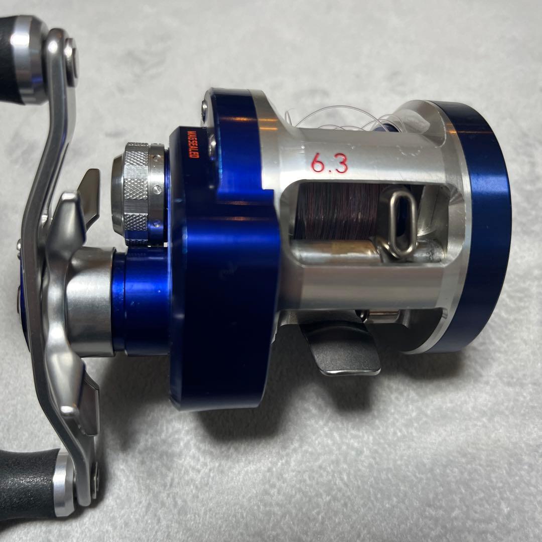 RYUGA BAY JIGGING 両軸リール 青 c1012 PE-H - メルカリ