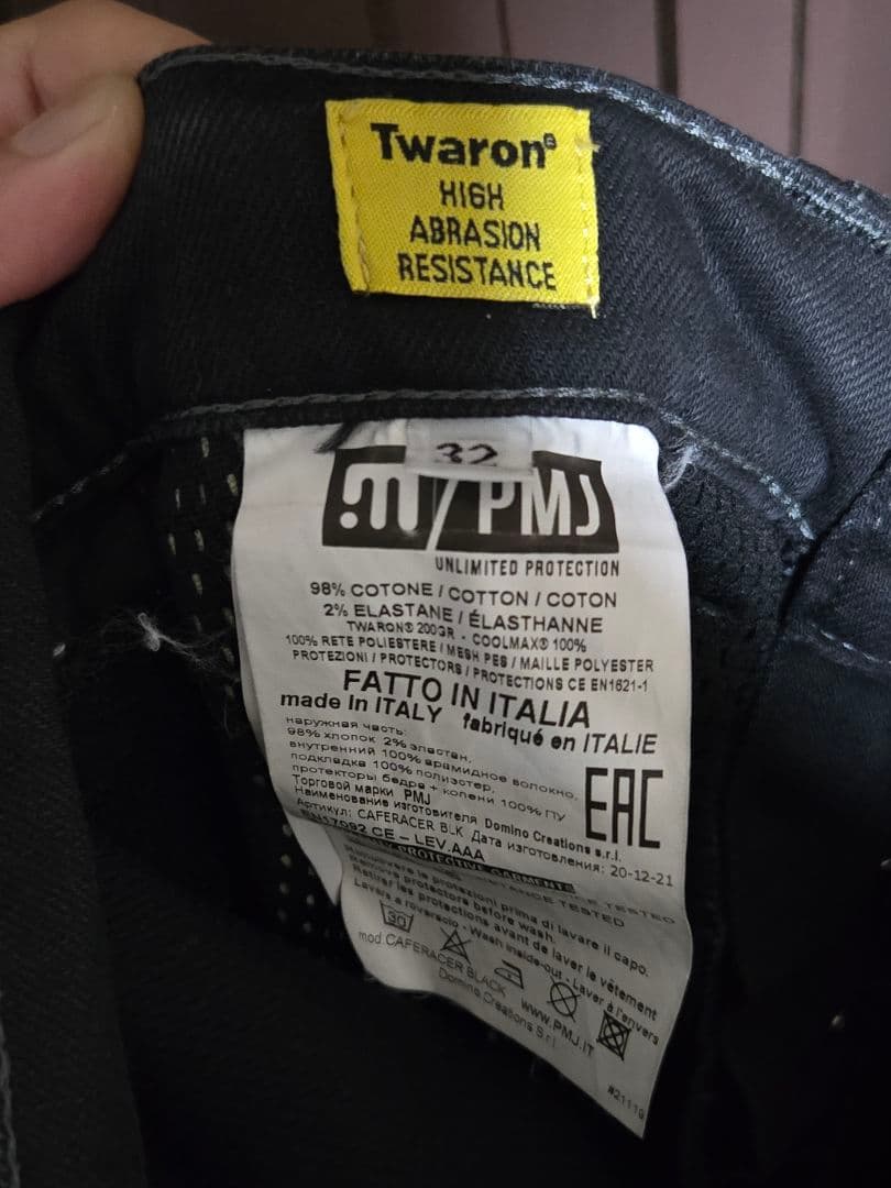 ★値下げ★美品 PMJ CAFERACER カフェレーサー ブラック サイズ32