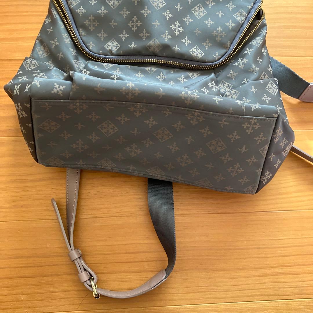 russet ラシット シンプルリュック　グレーピンク