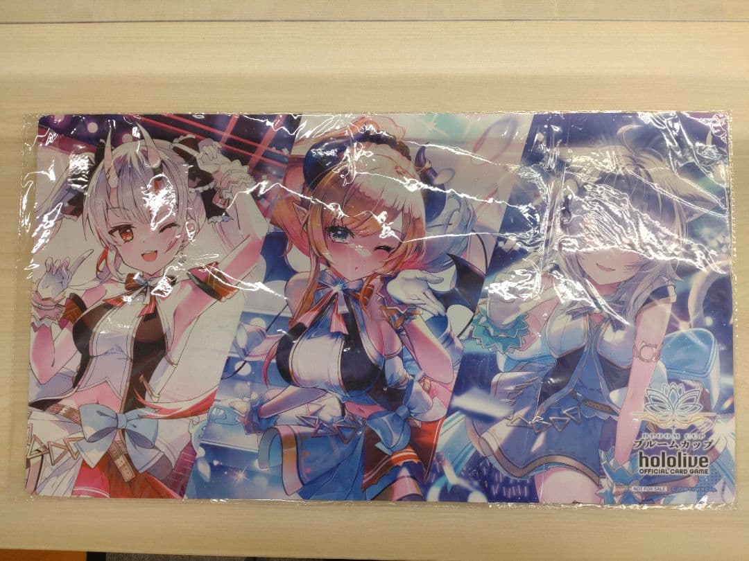 ホロライブOCG ブルームカップDX 全勝賞プレイマット - メルカリ