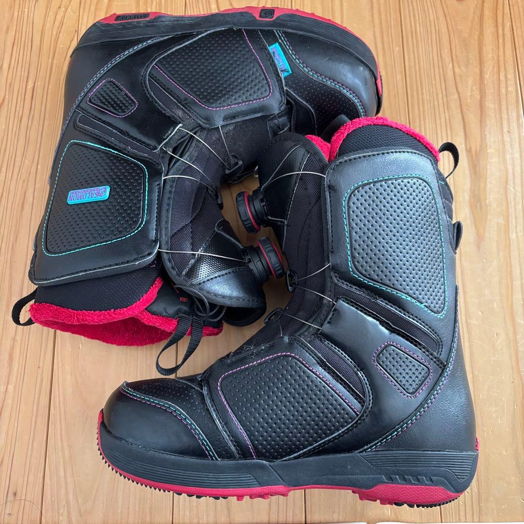 サロモン スノーブーツ PEARL BOA WOMAN 23cm