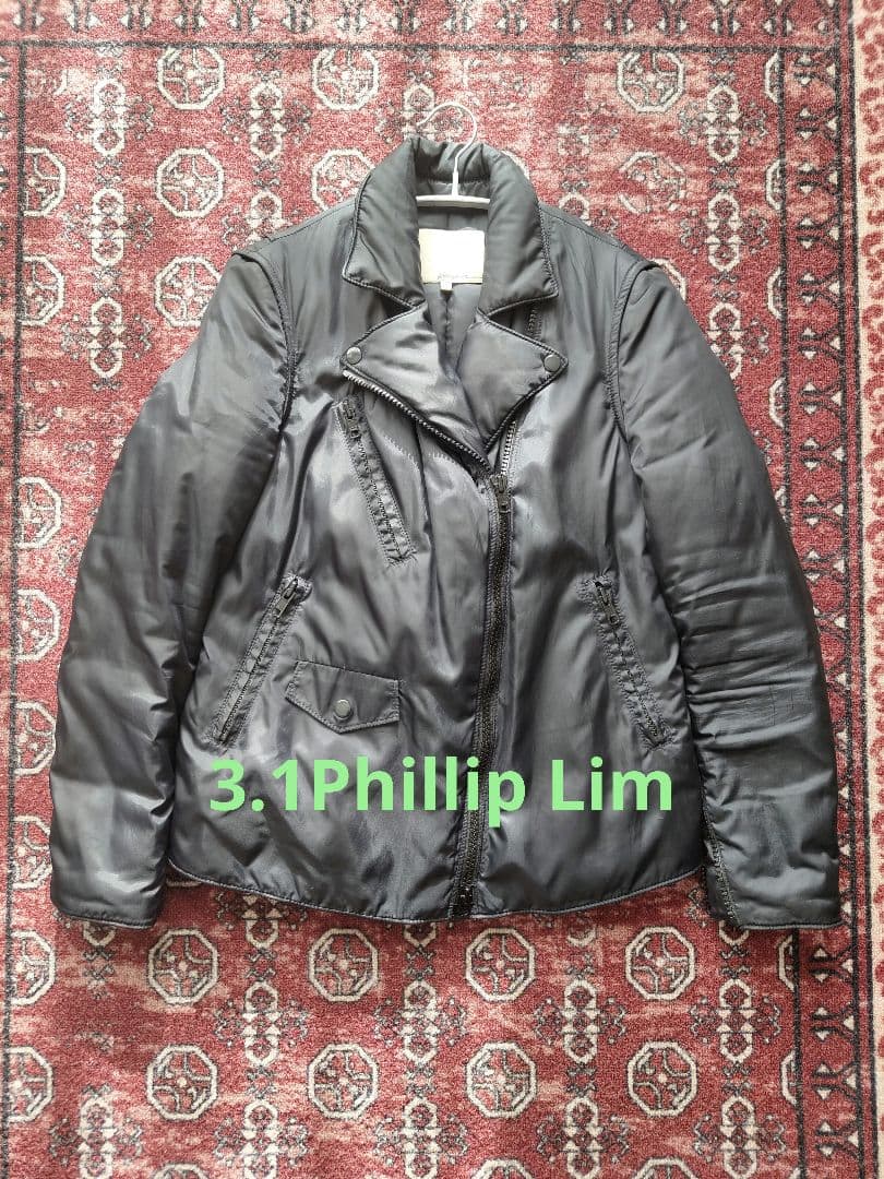 3.1phillip limフィリップリムライダースダウンジャケットRHC - メルカリ