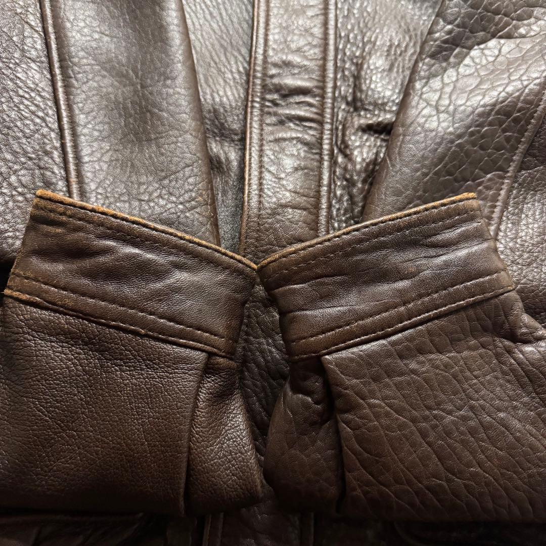 【90s vintage】フライトジャケット　G-1 A-2 シープスキン　短丈